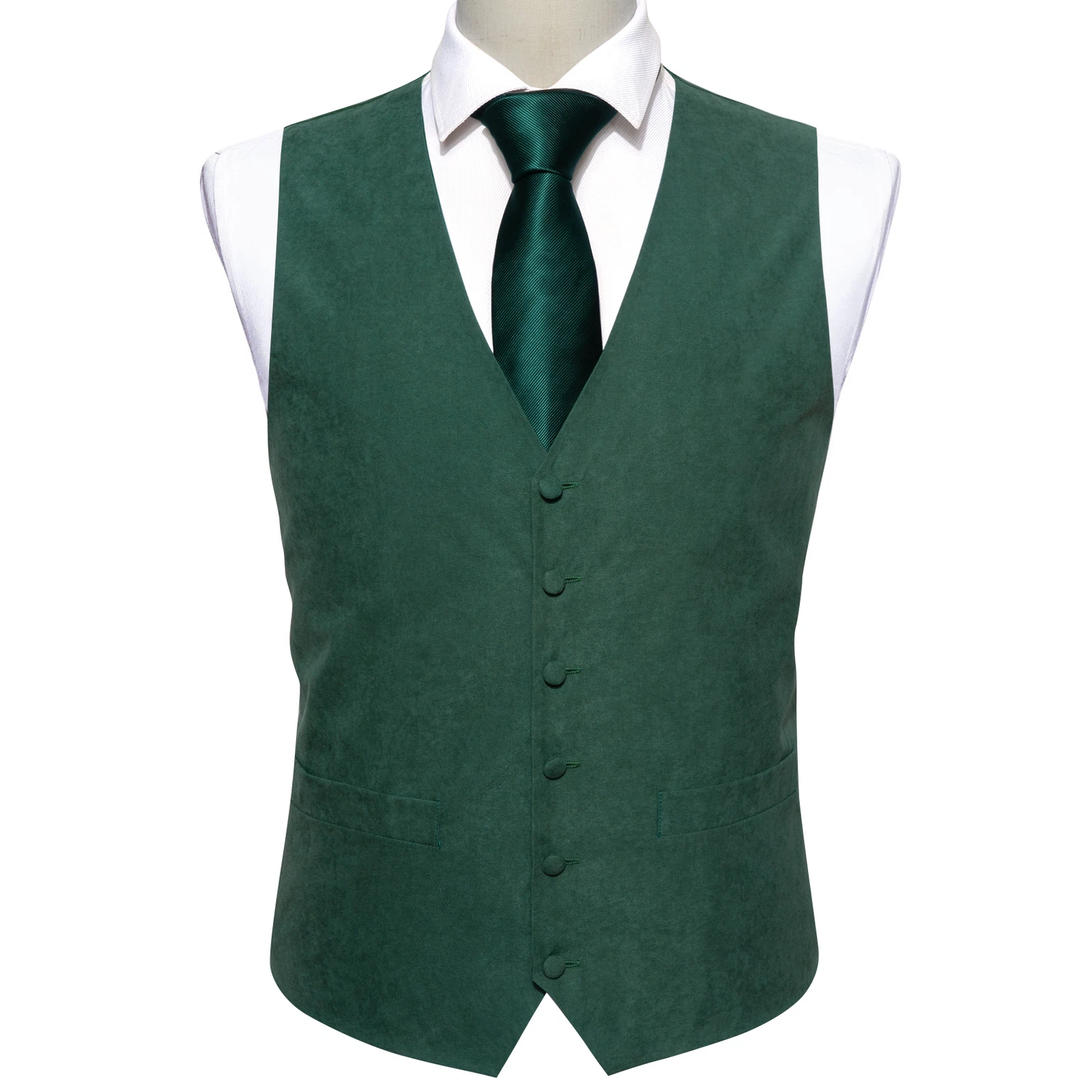 50 Colors Mens Casual Waistcoat Adjustable Vest Suit Without Tie Set Wedding UK
Opens in a new windo