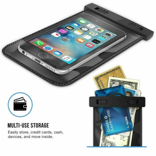 Waterproof Phone Case Dry Bag Pouch Diving Swimming Phone Protective Case Touch - Picture 10 of 23
