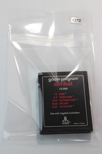 Combat Atari 2600 CX-2601 Tested Video Game Used Classic Cartridge 2600 - Picture 4 of 4