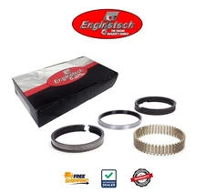 New Premium Moly Piston Rings Set for 99-06 Chevrolet Gen III 364 6.0L LQ4 LQ9