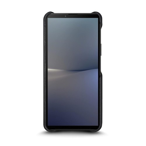 Sony Xperia Pro-I 1V 5V 10V custodia di lusso vera pelle cover protettiva nera - Foto 18 di 26