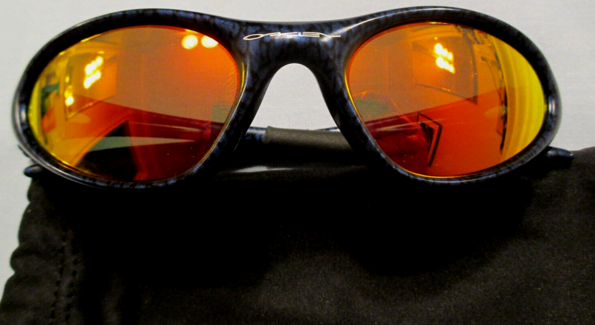 OAKLEY MINUTE COBALT GEN 1 W JET INTAKE PORTS & RUBY IRIDIUM OAKLEY MINUTE COBALT GEN 1 W JET INTAKE PORTS & RUBY IRIDIUM