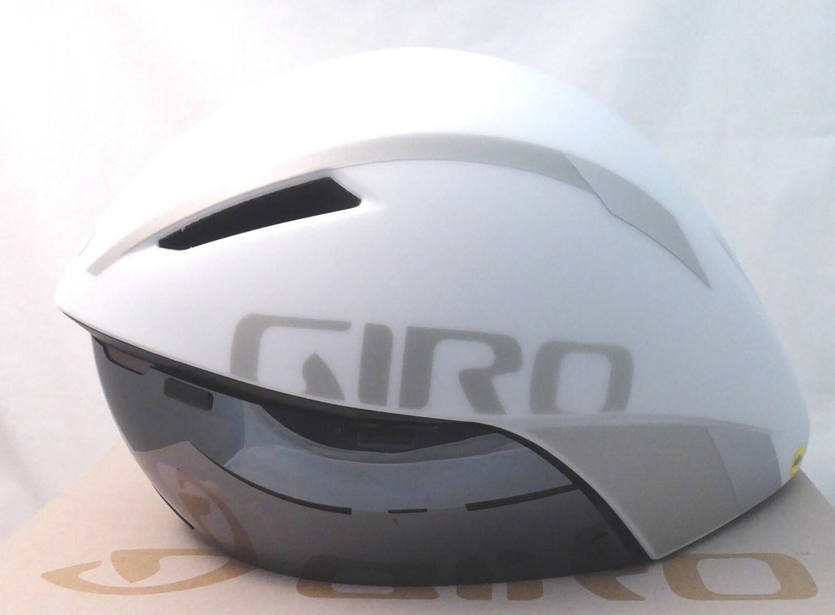 Giro Aerohead MIPS Matte White Silver Size Large Aerohelmet