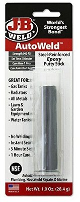 JB Weld 8217 AutoWeld Gas Tank Repair Adhesive - 1 oz.