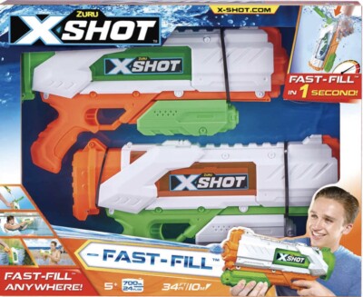 Zuru X-Shot Water Super Gun Blaster Soaker 2-pack