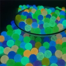 Craft DIY Acrylic Mixed Color Luminous Round Beads Glow In The Dark 6/8/10mm