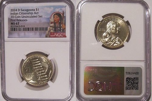 2024-D Native American Dollar — photo from the most recent tracked eBay sale