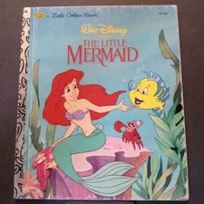 Walt Disney - The Little Mermaid - 1996 Little Golden Book 105-85