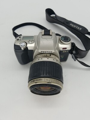 Pentax ZX-7 SLR 35mm Film Camera & Pentax 28-80mm Lens (As Is) A4
