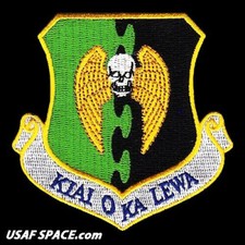 Usaf 5th Bomb Wing - B-52 Heavy Bomber - Minot Afb Nd - Original Vel Patch