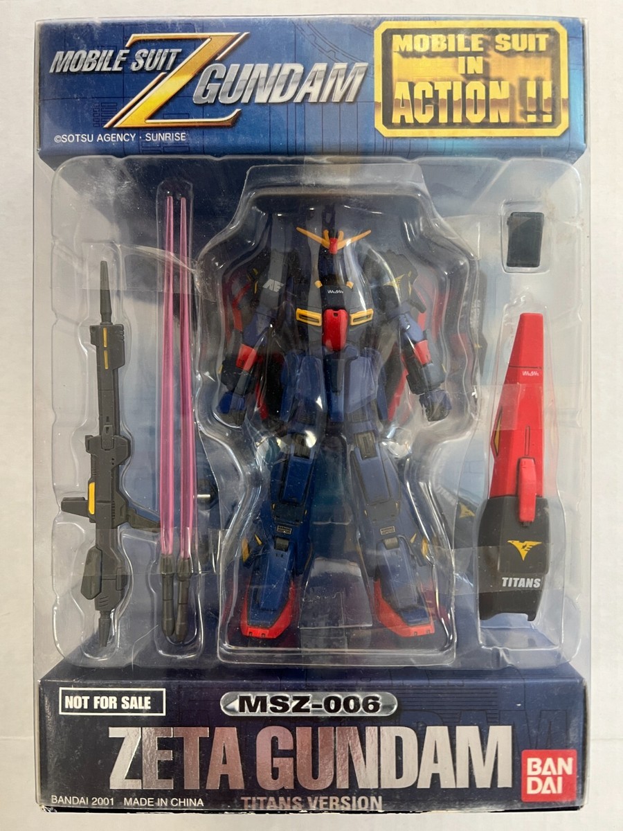 ロボット BANDAI MSZ-006 Z GUNDAM TITANS VERSION Bandai Mobile Suit In Action ~ Z Gundam ~ MSZ-006 Zeta