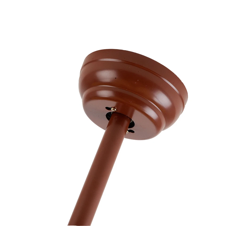 42 inch Tropical Palm Leaf Shape Ceiling Fan with Light Changes W/Remote Control - Image 2 of 4