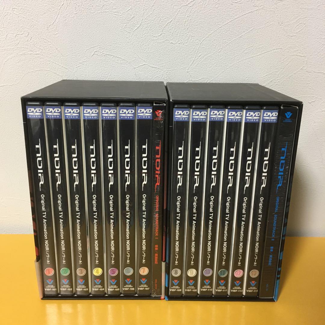 Noir DVD Complete Vol. 1-13 Set with Box Anime | eBay