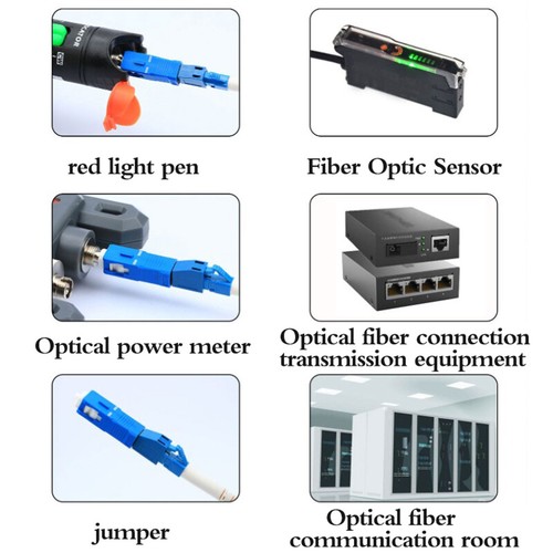 SC Male To LC Female Single Mode Fiber Optic Hybrid Optical Adaptor Converte _yi - Afbeelding 7 van 12