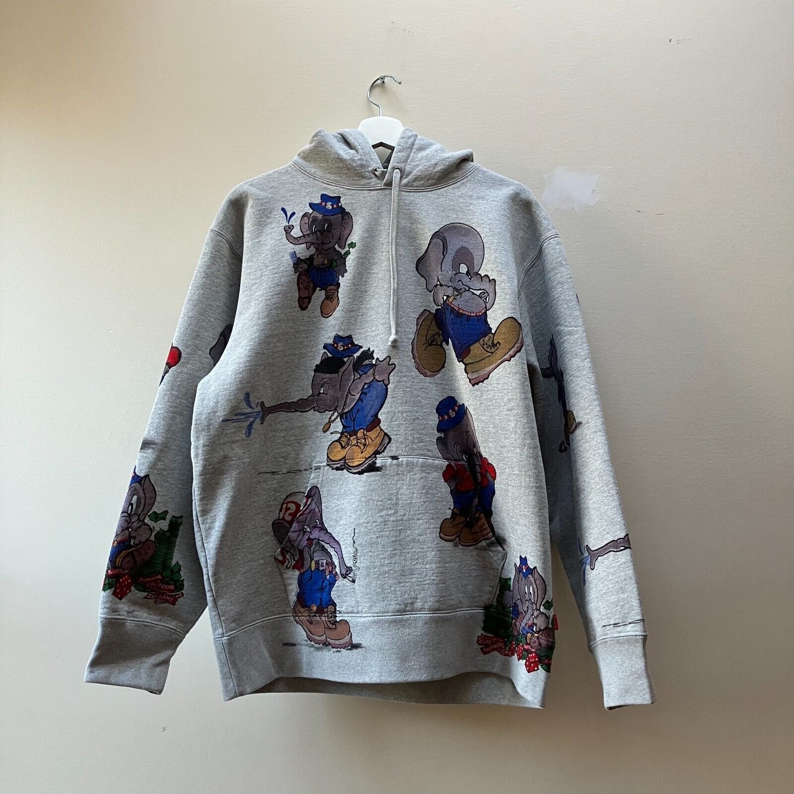 supreme Elephant Sweatshirt ブラック　新品