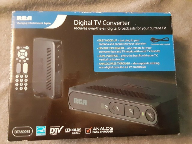 rca analog to digital converter box rca analog to digital converter box
