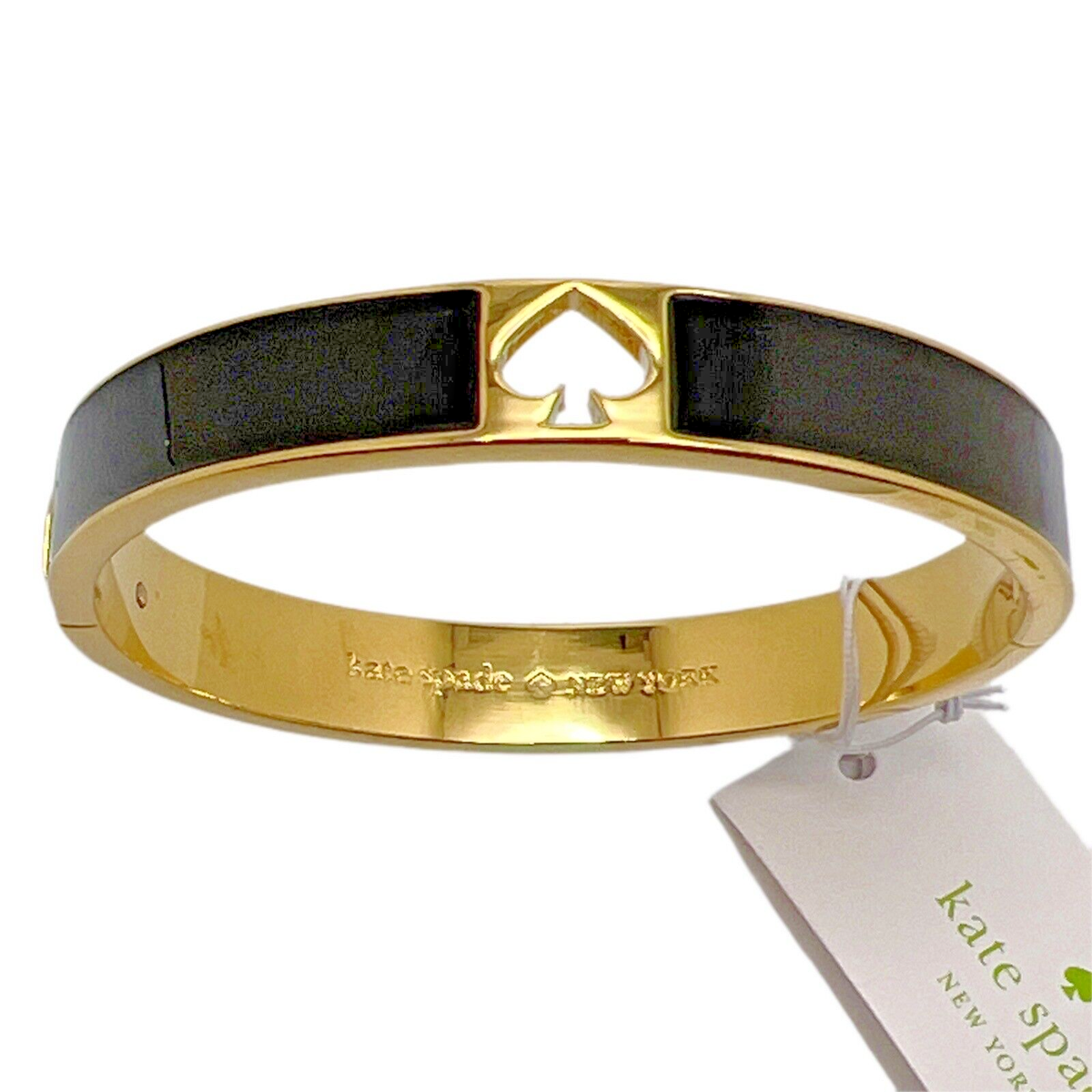 【kate spade】素敵！HOLE PUNCH スペード バングル！ KATE SPADE New York Hole Punch Spade Hinge Bangle Blush