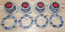 (Qty 4) Stemco 300-4024 Hub Caps with Gaskets
