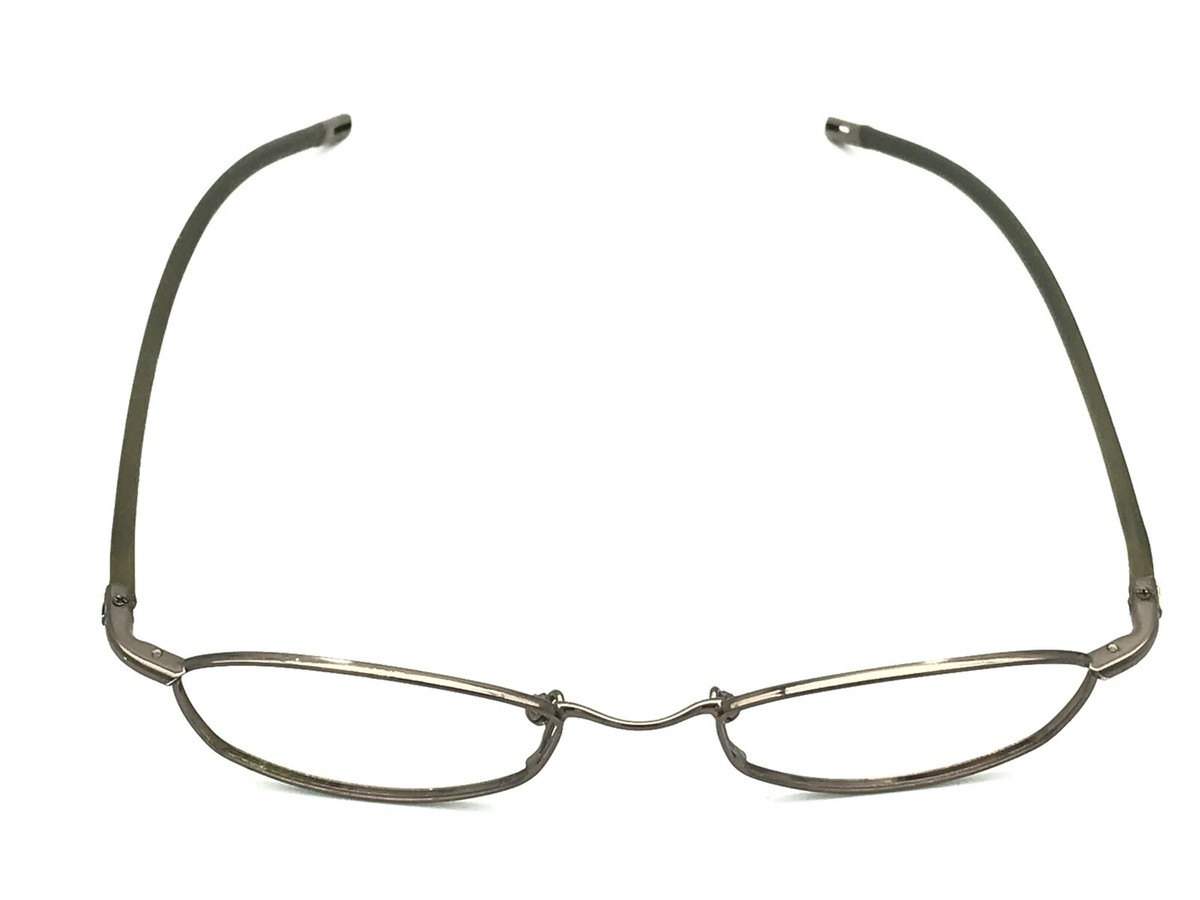 NIKE Flexon 4066 224 Brown Oval Rectangular Eyeglasses Frames 47