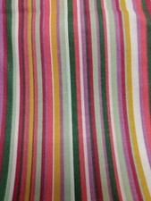 3 Yards 45" Striped Cotton Fabric Quilting Crafts Curtains 361