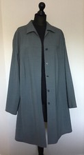 Givenchy Uk26 /58”ch. Vintage Green Fine Wool Blend Lightweight Jacket Coat