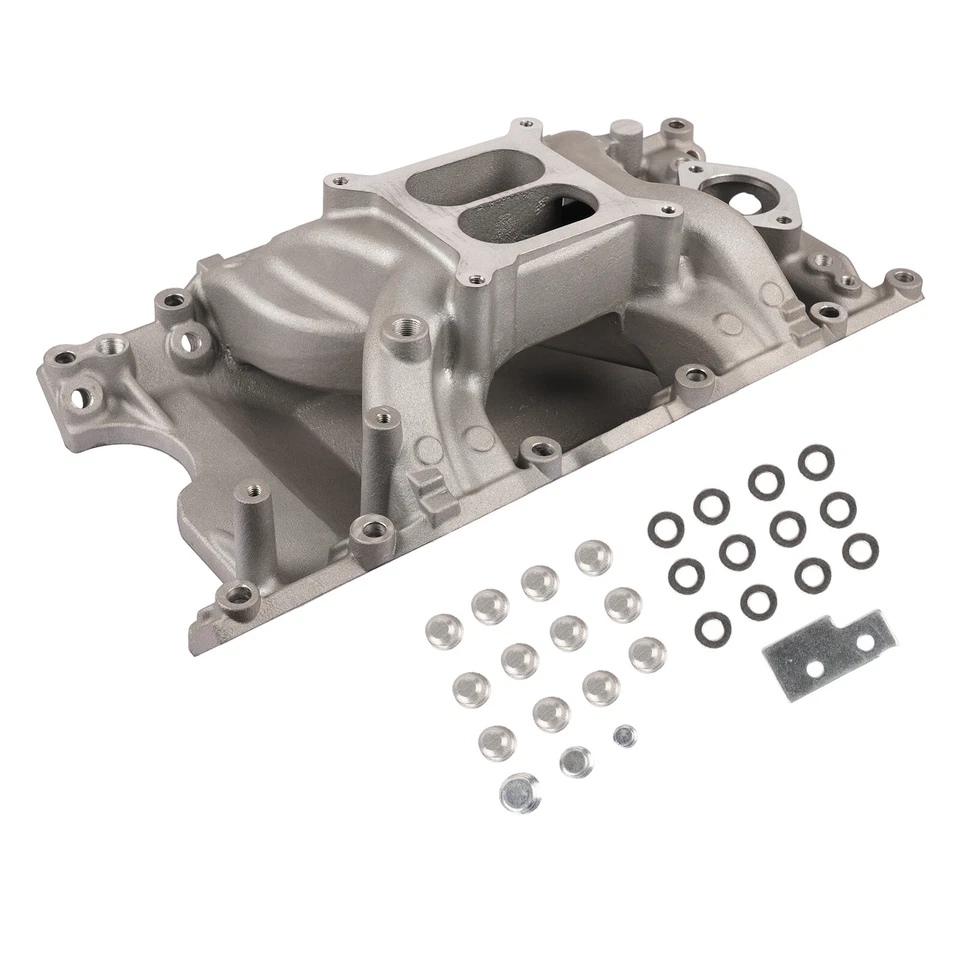 Colector de admisión de espacio de aire para Chrysler Dodge Challenger 318 360 5,2 L bloque pequeño Foto 3 de 4