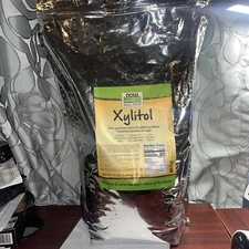 NOW FOODS Xylitol Sugar Substitute- 15 lbs. 5/2027