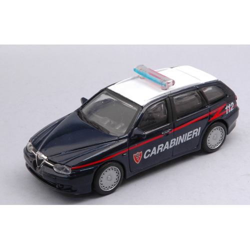 ALFA ROMEO 156 SW CARABINIERI 2004 1:43 New Ray Forze dell'Ordine Die Cast - Foto 2 di 3