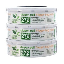 Nursery Fresh Refill for Diaper Genie 3 Pack 816 Count