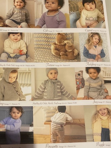 🧶ROWAN Baby 4ply Collection 13 Designs for Babies and Toddlers up to 3yrs NEW - Picture 4 of 5