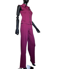 NWT 2 pc set Patrizia Pepe tops  pants cotton 100 Italy 40