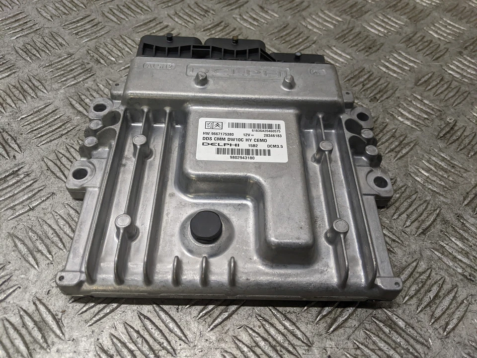 Peugeot 508 Rxh Hybrid Mk1 Estate 5 puertas 2010-2018 Ecu (motor) 9667175380 Foto 3 de 4