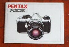 PENTAX ME SUPER CAMERA INSTRUCTION BOOK/130476