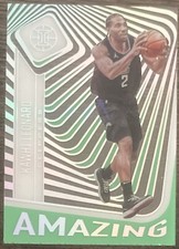 Kawhi Leonard 2020-21 Illusions Amazing Insert Emerald Parallel Clippers SDSU