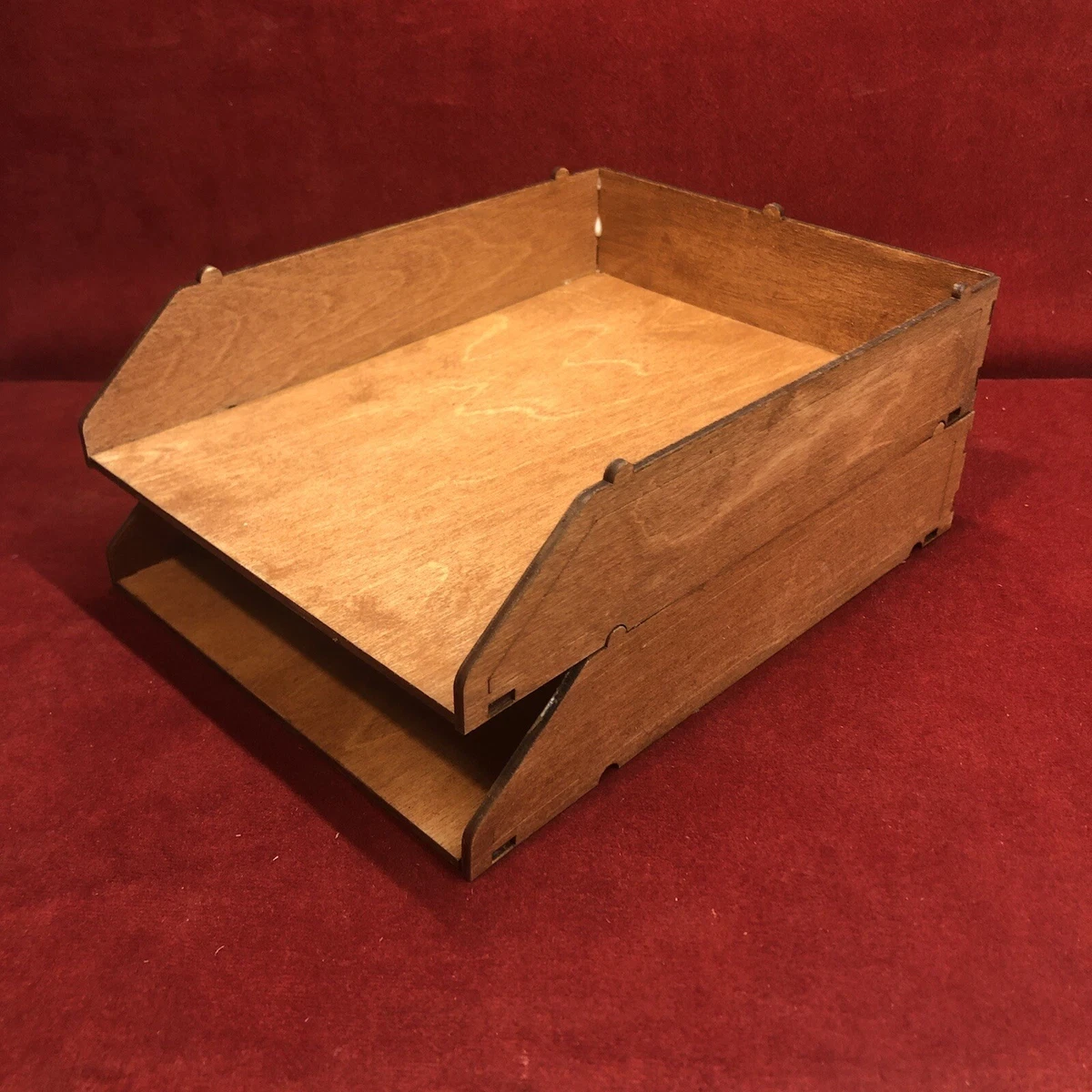 Oak 2024 letter tray