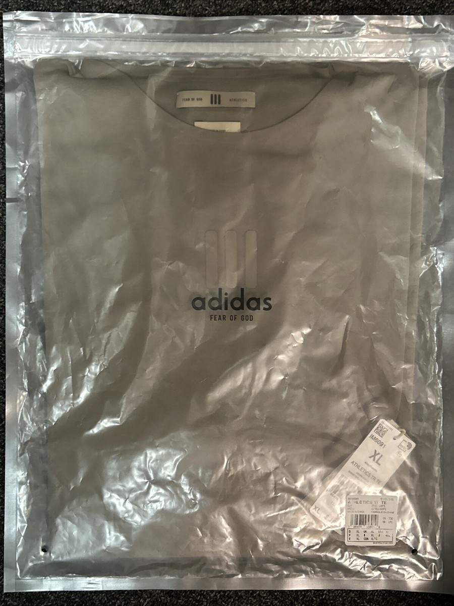adidas x Fear of God Athletics Performance Jersey Tee - Clay adidas x Fear of God Athletics Performance Jersey Tee - Clay