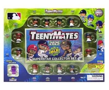 2025 MLB TEENYMATES FIGURES SUPERSTAR COLLECTOR SET 13 PIECES PURPLE LAVA UMPIRE