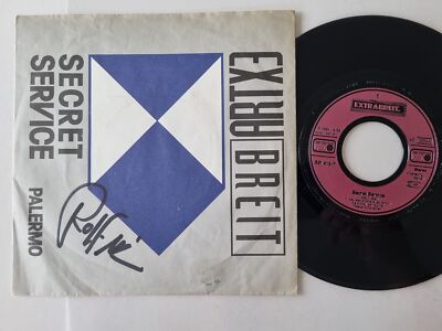 Extrabreit - Secret Service 7'' Vinyl Germany SIGNIERT MIT AUTOGRAMM
