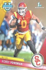 Korey Foreman #190 2023 Bowman University Chrome USC Trojans