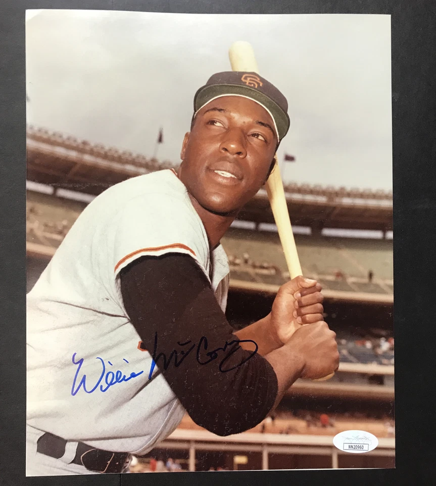 Willie McCovey San Francisco Giants signed 8 x 10 photo JSA CERTIFIED AUTOGRAPH - Image 2 of 4