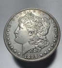 ** U.S. 1896 (P) MORGAN DOLLAR  SILVER ** -1276