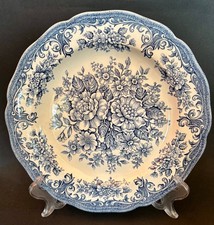 Plato(s) de cena vintage Meakin AVONDALE azul 10,5"