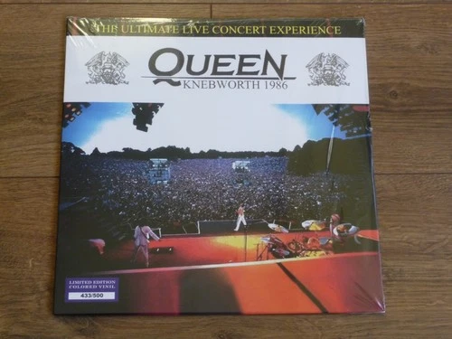 QUEEN - Knebworth 1986   LTD EDITION  12" PURPLE  VINYL     # 433 /500    NEW
