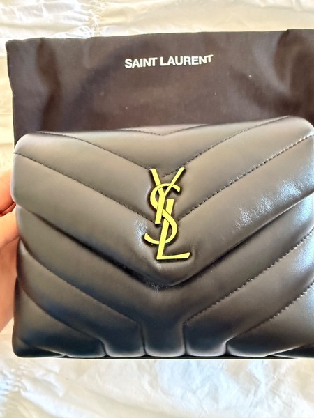 Saint Laurent toy loulou black 100% authentic