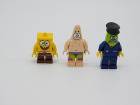 Lego Spongebob Squarepants The Bikini Bottom Express Set 3830-1 No Box/book