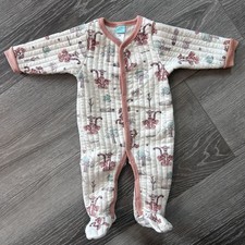 Disney Baby Winnie the Pooh Tigger Quilted One-Piece Pajama Outfit 6-9 MO