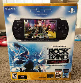 NEW Sony PSP 3000 Handheld System PlayStation Portable Rock Band Unplugged