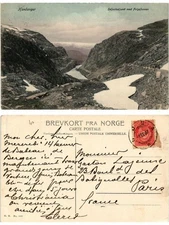 CPA Hardanger. Seljestadjuvet med Folgefonnen NORWAY (168245)