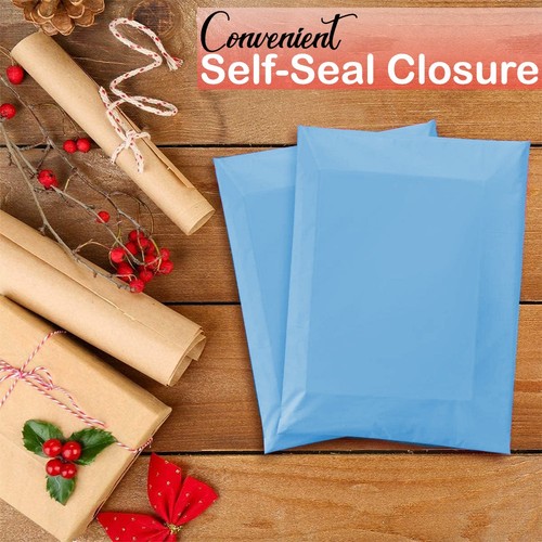 Light Blue Mailing Bags Self Seal Polythene Postal Postage Shipping Mailer - Picture 7 of 7