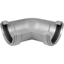 Half Round 112mm Gutter Angle 120° Grey